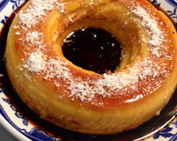 Pudim de micro-ondas