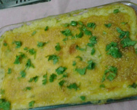 Escondidinho de batata com carne seca