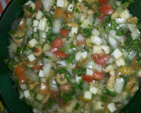 Vinagrete para churrasco