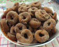 Rosquinha frita super fácil para o café