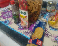 Espaguete com linguiça calabresa no molho