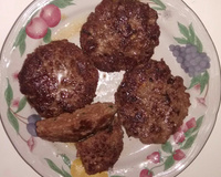 Hambúrguer caseiro tipo americano