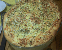 Lanche de forno delicioso