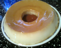 Pudim de Maria mole com Calda de Caramelo