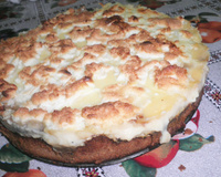 Torta merengue de banana da terra