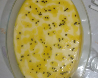 Delicioso Mousse de maracujá fácil, rápido e gostoso