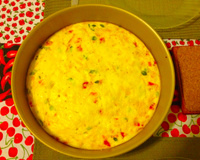 Omelete de forno sem óleo