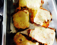 Coxão mole à parmegiana