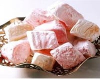 Manjar Turco ou goma Árabe (Lokum ou loukum)