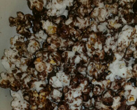 Pipoca de chocolate fácil da Dehzinha