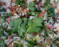 Arroz com couve - manteiga