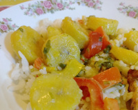 Moqueca de banana da terra