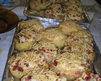 Batatas recheadas deliciosas