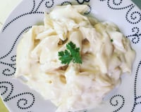 Macarrão ao molho branco