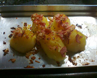 Batatas ao forno com alecrim