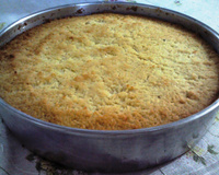 Pudim de aipim do Luizão