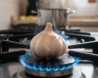 Colocar um dente de alho na boca do fogão: para que serve essa dica e como fazer em casa do jeito certo