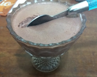 Mousse rápida de chocolate