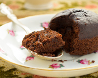 Este ingrediente secreto permitirá que você faça fondant de chocolate sem manteiga!