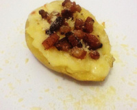 Batata recheada canoa