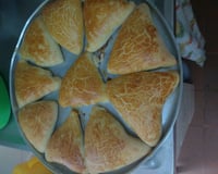 Esfiha de carne adaptada (receita turca)