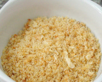 Farofa de pão crocante