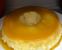 Pudim de claras com leite condensado