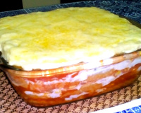 Cachorro quente de forno