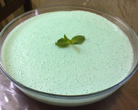 Mousse azul