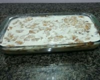 Pavê de chocolate com biscoito maizena