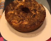 Bolo de banana de liquidificador