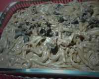 Fettuccine ao molho funghi secci