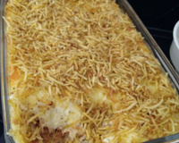 Escondidinho de frango com batata