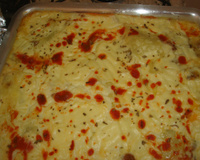 Lasanha de carne da Cris