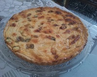 Quiche quatro queijos