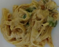 Macarronada com abobrinha