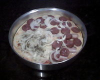 Pizza de liquidificador