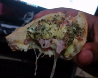 Pão francês recheado