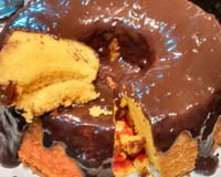 Bolo de cenoura fofinho