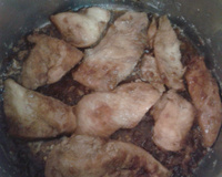 Peito de frango dourado agridoce