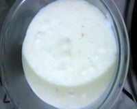 Sagu de vinho com creme