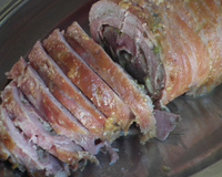 Lombo de porco recheado