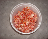 Pipoca doce igual do pipoqueiro