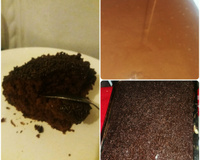 Bolo de chocolate muito fofo