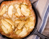 Receita de torta de maçã na frigideira: rápida, fácil e inspirada na culinária italiana