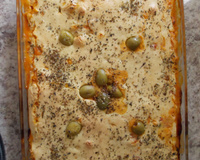 Torta de milho com frango