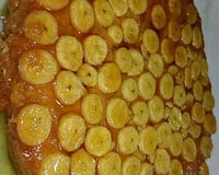 Torta de banana caramelizada