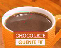 Chocolate quente fit