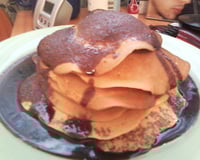 Panquecas doces americanas