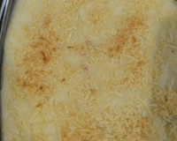 Escondidinho de carne seca com purê de batatas